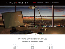 Tablet Screenshot of imagemaster.com